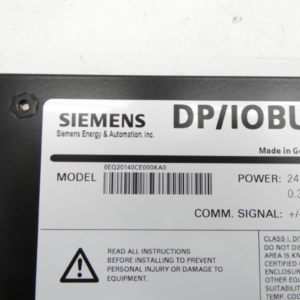 SIEMENS 6EQ20140CE000XA0 24VDC 0.32A NSMP