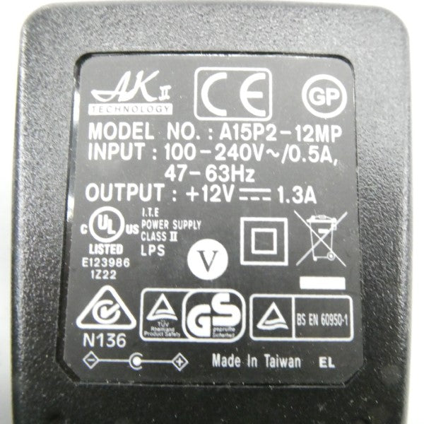 AK TECHNOLOGY A15P2-12MP 100-240V 0.5A NSNP