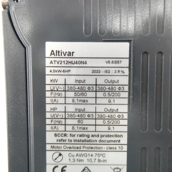 SCHNEIDER ELECTRIC ATV212HU40N4 380-480V NSNP