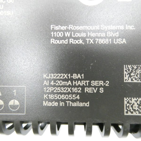 FISHER ROSEMOUNT KJ3222X1-BA1 NSNP