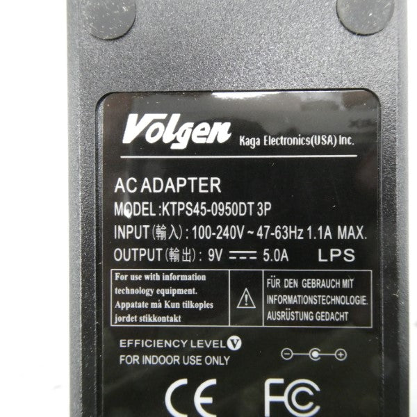 VOLGEN KTPS45-0950DT3P 100-240V 1.1A NSNP