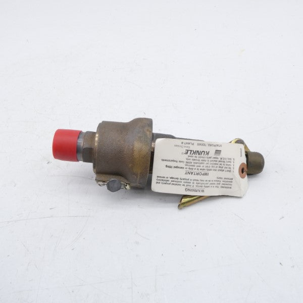 KUNKLE VALVE 6186ED01-KM 150PSI 3/4" NSNP