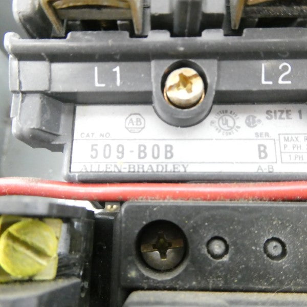 ALLEN BRADLEY 509-BOB SER. B 460-480V 27A UNMP