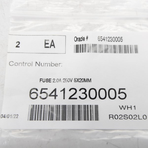 FUSE 6541230005 250V 2.0A (PKG OF 2) NSMP