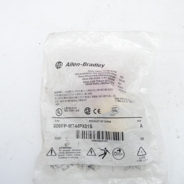 ALLEN BRADLEY 800FP-MT44PX01S SER. A NSMP