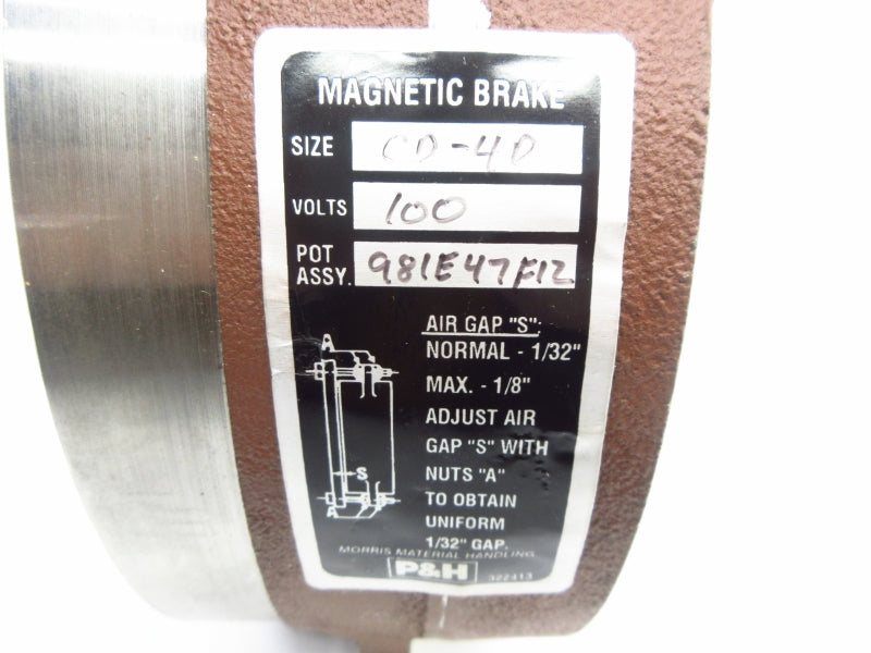 P&H CD-40 100V UNMP