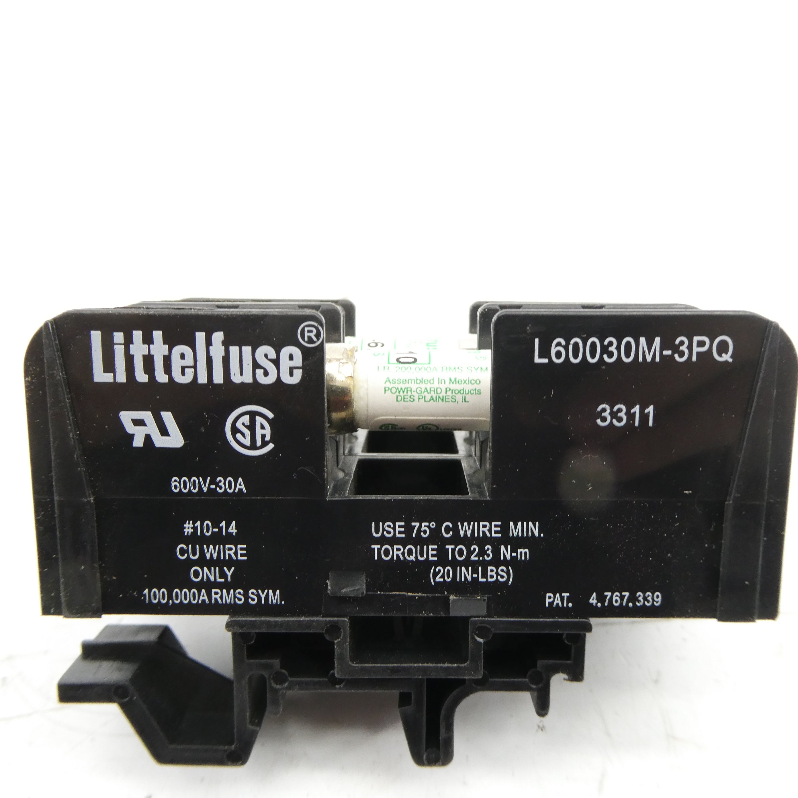 LITTELFUSE L60030M-3PQ 600V 30A (AS PICTURED) UNMP
