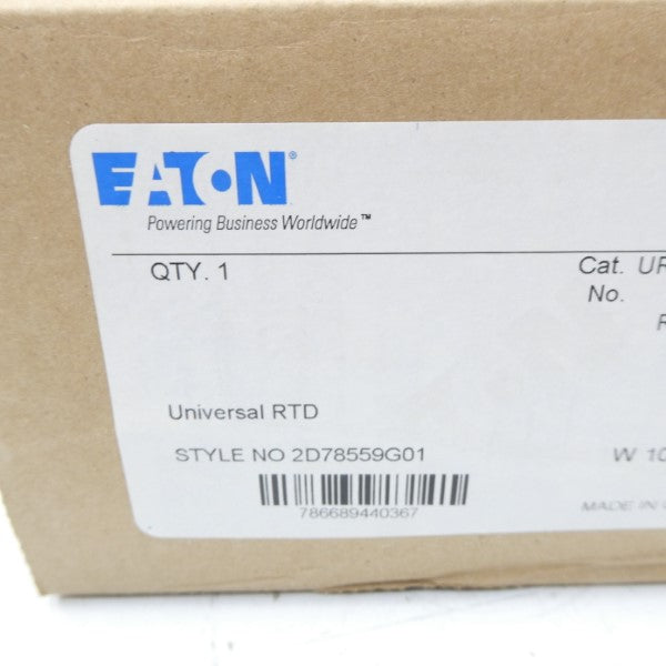 EATON URTD 2D78559G01 NSFS