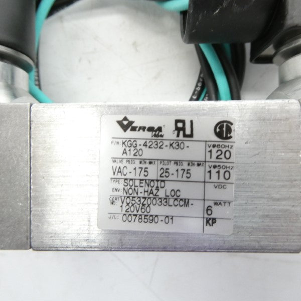 VERSA KGG-4232-K30-A120 110/120V 25-175PSI NSMP
