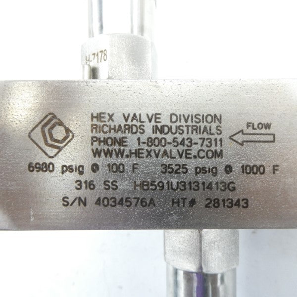 RICHARD INDUSTRIALS HB591U3131413G 6980PSI NSMP