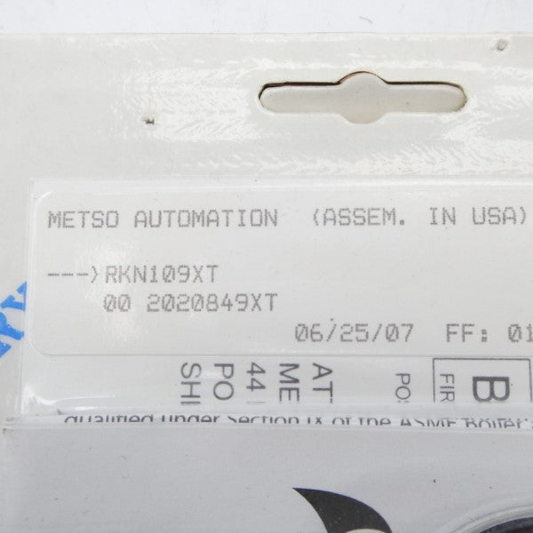 METSO AUTOMATION RKN109XT 002020849XT NSMP