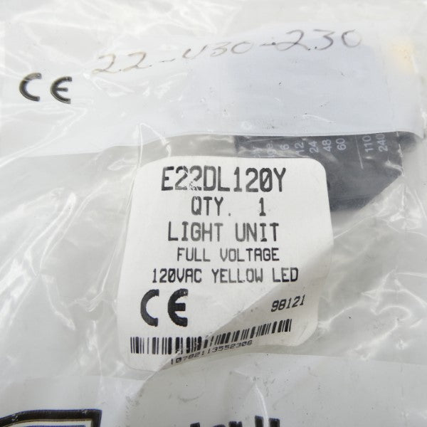 CUTLER HAMMER E22DL120Y 120VAC NSMP