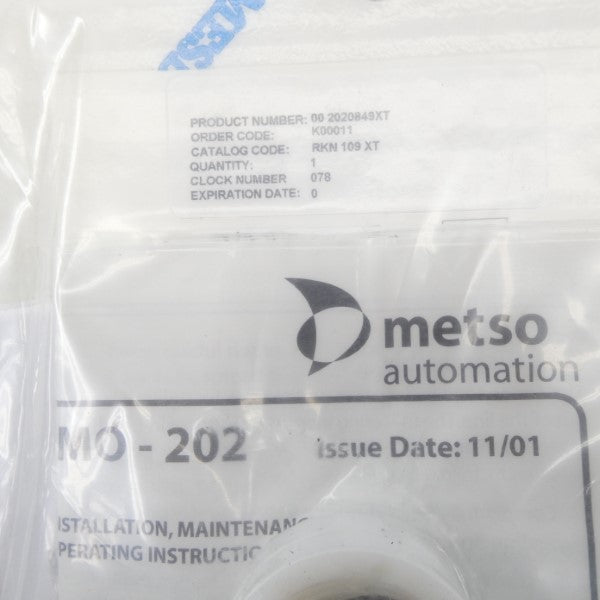 METSO AUTOMATION MO-202 NSMP