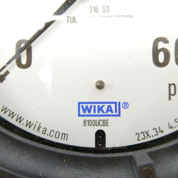 WIKA 8100UCBE 0-60PSI NSNP