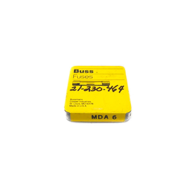 BUSSMANN MDA6 (PKG OF 5) NSMP