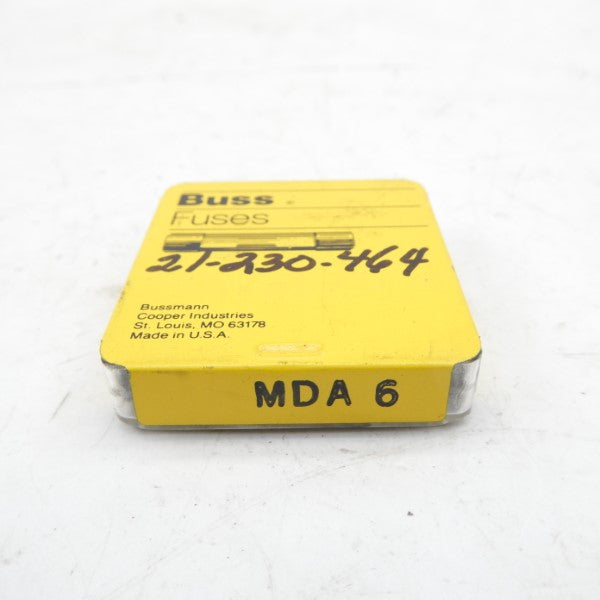 BUSSMANN MDA6 (PKG OF 5) NSMP