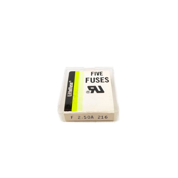 LITTELFUSE F2.50A216 2.50A (PKG OF 3) NSMP
