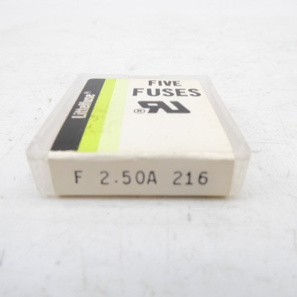 LITTELFUSE F2.50A216 2.50A (PKG OF 3) NSMP