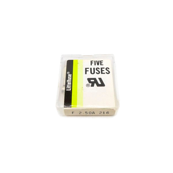 LITTELFUSE F2.50A216 2.50A (PKG OF 5) NSMP