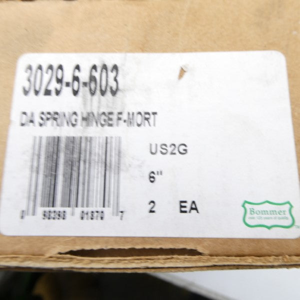 BOMMER 3029-6-603 6" (PKG OF 2) NSMP
