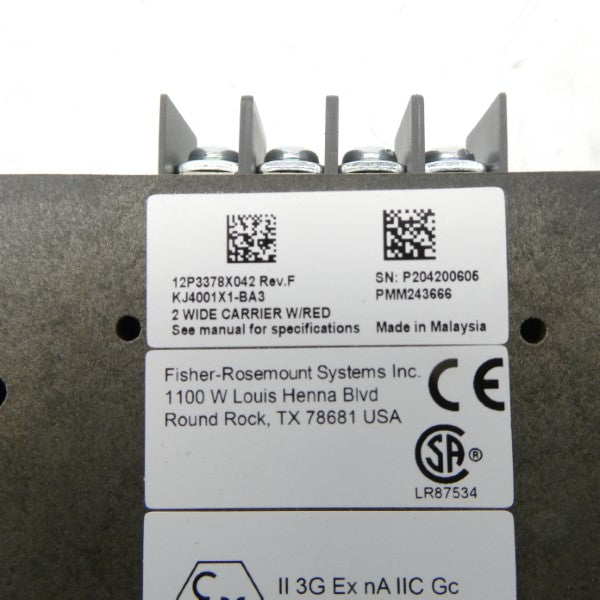 EMERSON KJ4001X1-BA3 12P3378X042 REV. F NSMP
