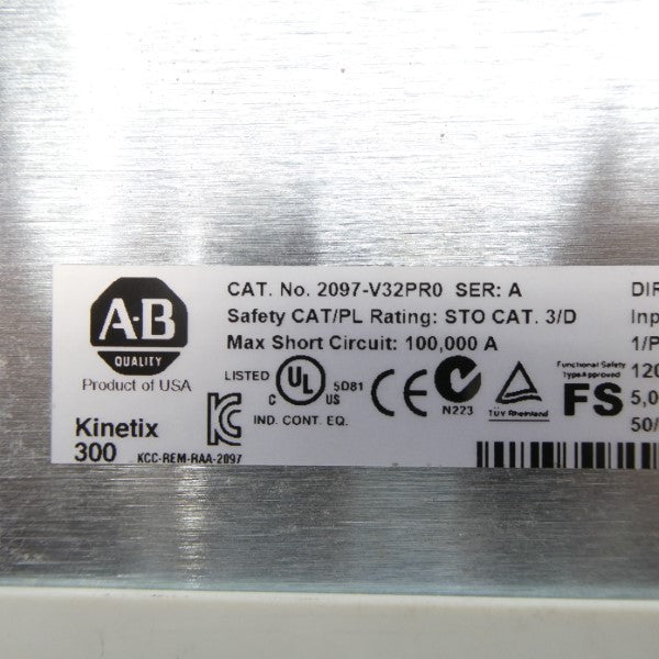 ALLEN BRADLEY 2097-V32PR0 SER. A NSNP