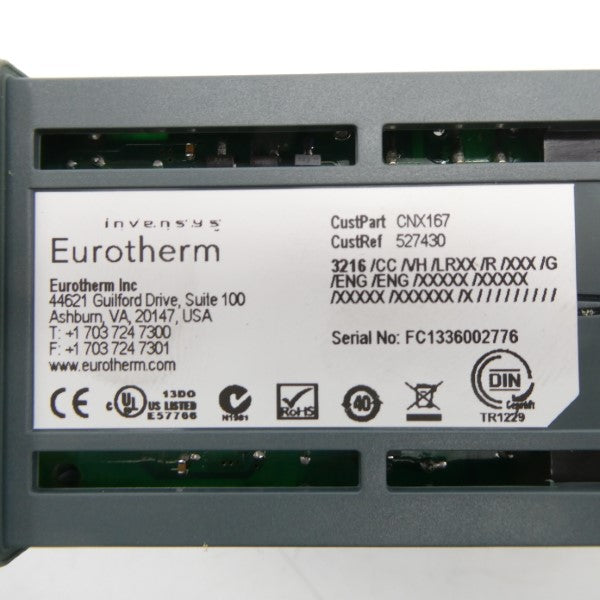 EUROTHERM 3216/CC/VH/LRXX/R/XXX/G/ENG/ENG NSMP