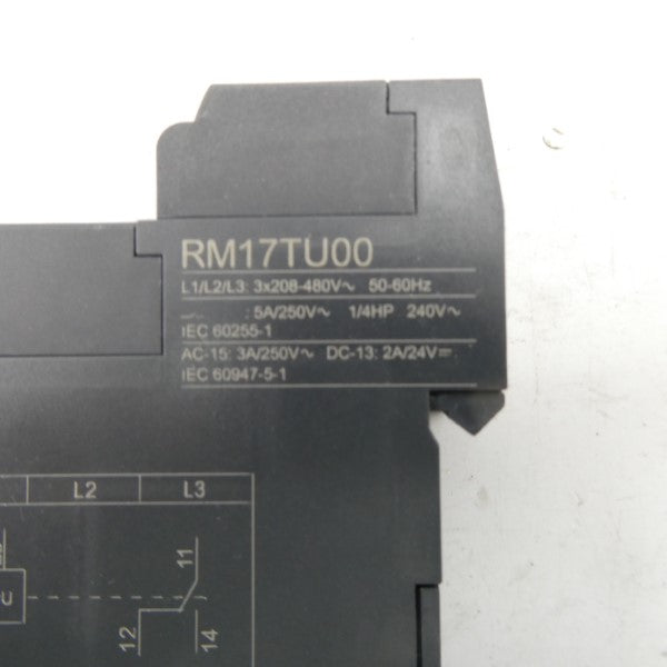 TELEMECANIQUE RM17TU00 208-480V 5A NSNP