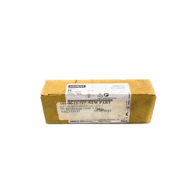 SIEMENS 6ES7193-6BP00-0BD0 NSFS