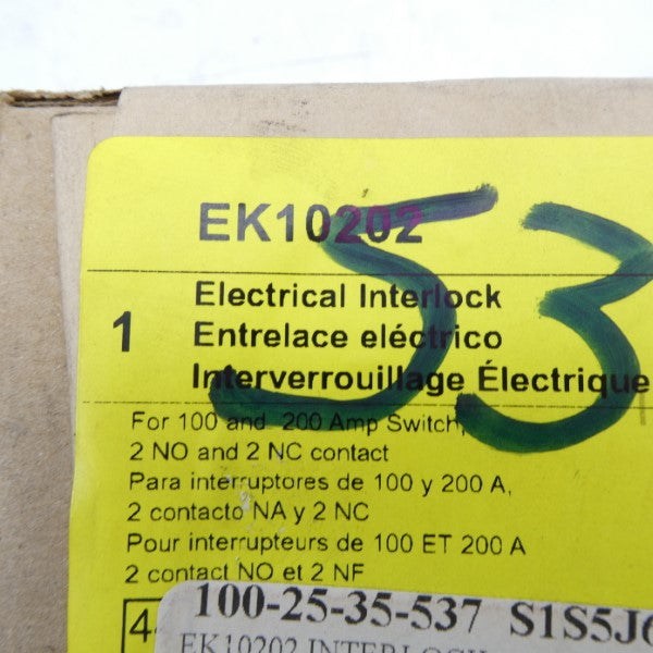 SQUARE D EK10202 SER. D02 NSFS