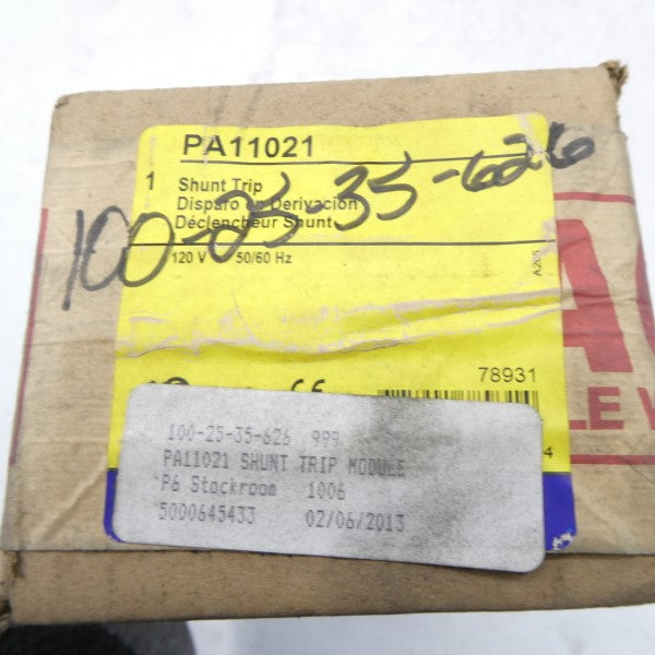 SQUARE D PA11021 120V NSFS