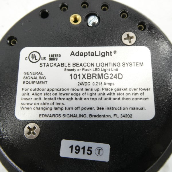 EDWARDS SIGNALING 101XBRMG24D 24VDC 0.215A NSMP