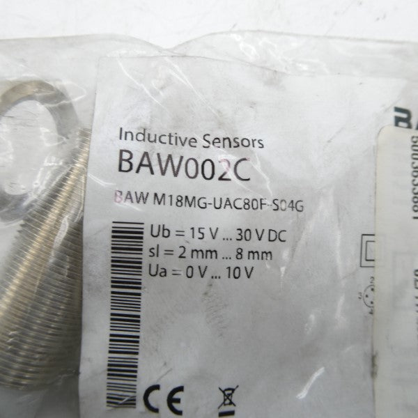 BALLUFF BAWM18MG-UAC80F-S04G BAW002C 15-30VDC NSMP
