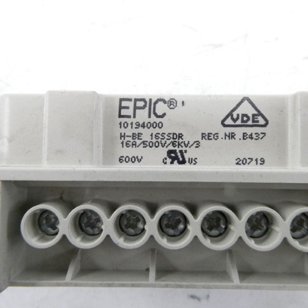 EPIC 10194000 H-BE16SSDR 600V 16A NSNP