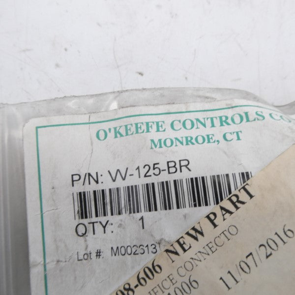 O'KEEFE CONTROLS W-125-BR NSMP
