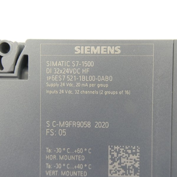 SIEMENS 6ES7521-1BL00-0AB0 24VDC NSMP
