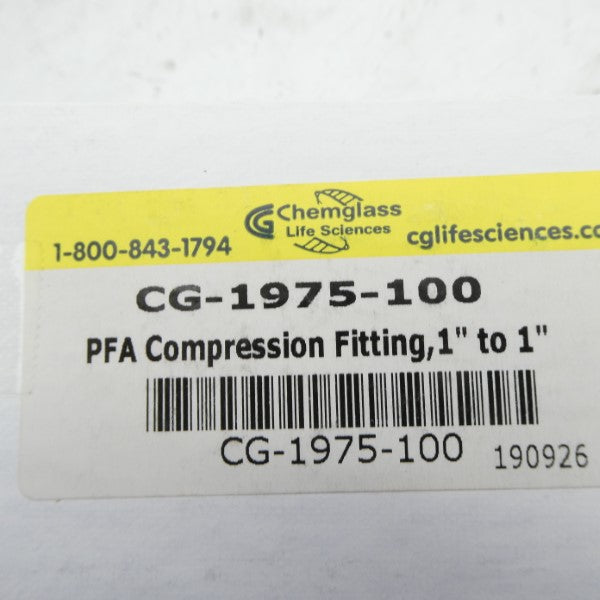 CHEMGLASS CG-1975-100 1" NSMP