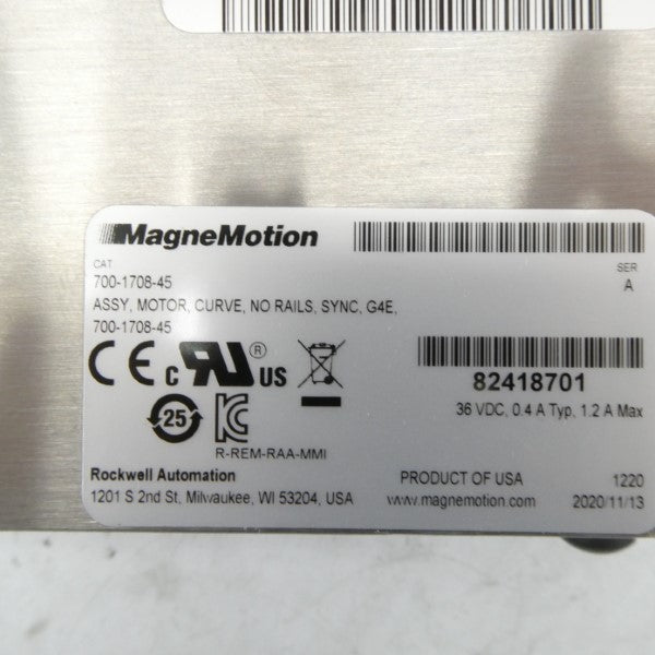 MAGNEMOTION 700-1708-45 36VDC 0.4A NSMP