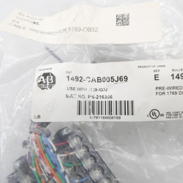 ALLEN BRADLEY 1492-CAB005J69 SER. E NSMP