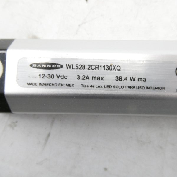 BANNER ENGINEERING WLS28-2CR1130XQ 607984 12-30VDC 3.2A NSMP