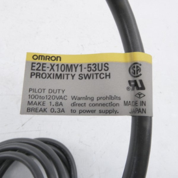 OMRON E2E-X10MY1-53US 100-120VAC 1.8A NSMP