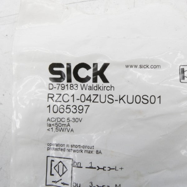 SICK RZC1-04ZUS-KU0S01 1065397 5-30VAC/DC NSMP