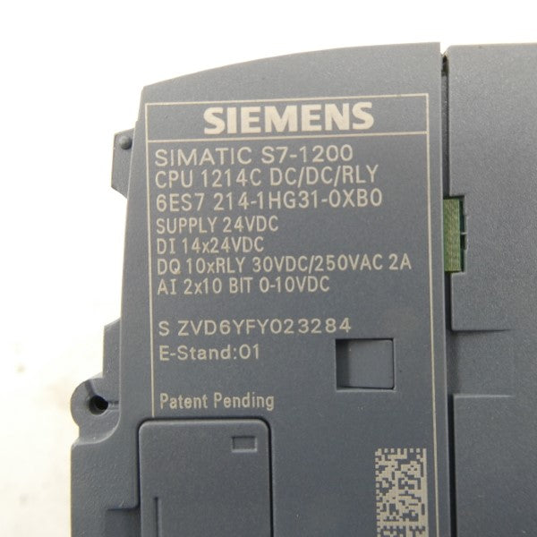 SIEMENS 6ES7214-1HG31-0XB0 24VDC NSMP
