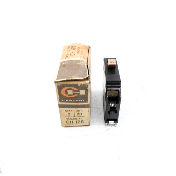 CUTLER HAMMER CH120 20A (PKG OF 2) NSMP