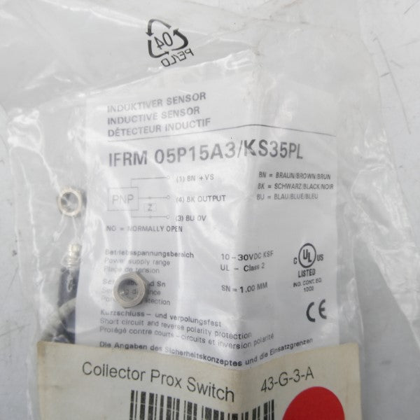 BAUMER IFRM05P15A3/KS35PL 10-30VDC NSMP