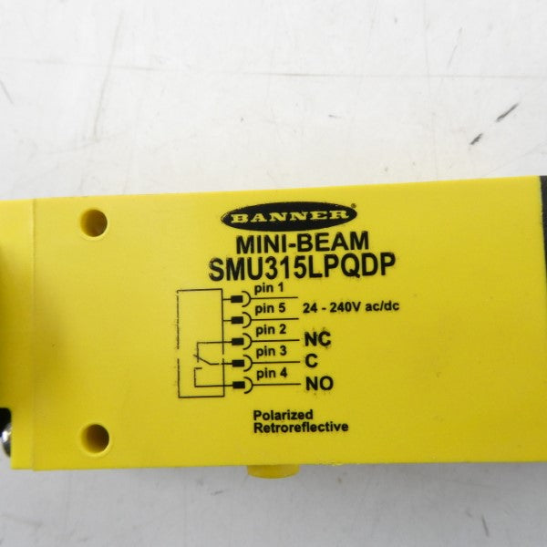 BANNER ENGINEERING SMU315LPQDP 63160 24-240VAC/DC NSMP