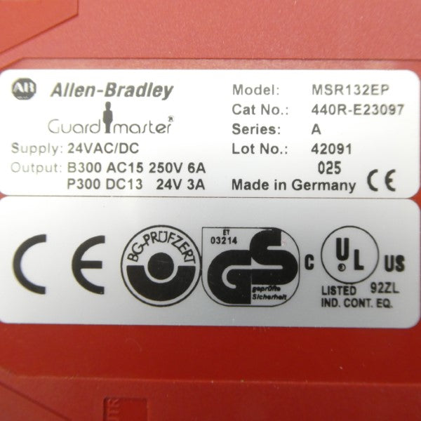 ALLEN BRADLEY 440R-E23097 SER. A 24VAC/DC NSNP