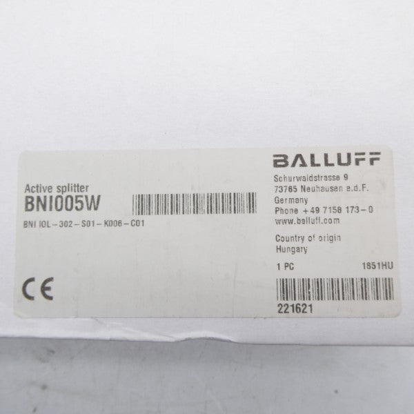 BALLUFF BNIIOL-302-S01-K006-C01 BNI005W NSFS