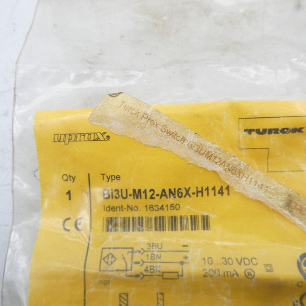 TURCK BI3U-M12-AN6X-H1141 1634150 10-30VDC NSMP