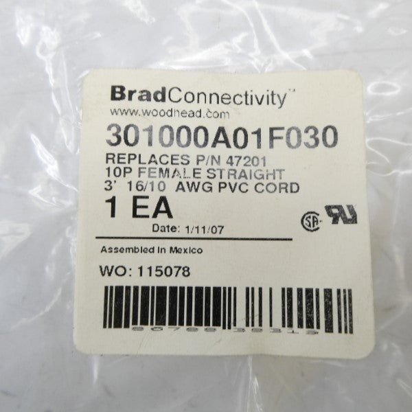 DANIEL WOODHEAD 301000A01F030 47201 NSMP